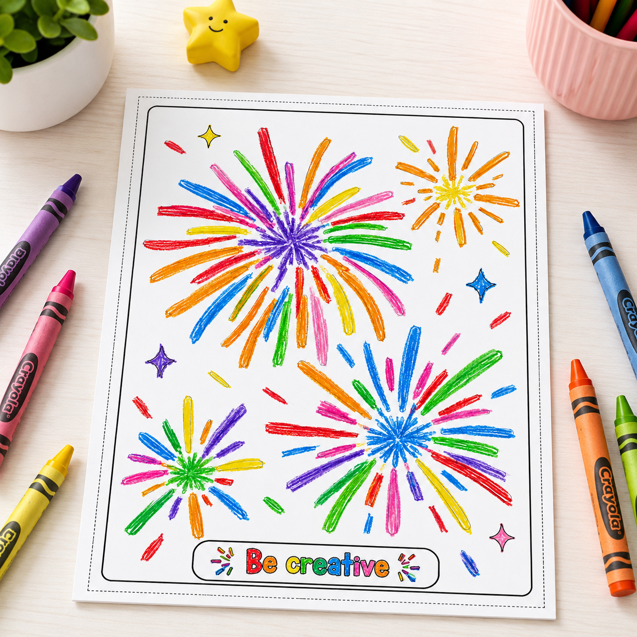 Coloring book preview