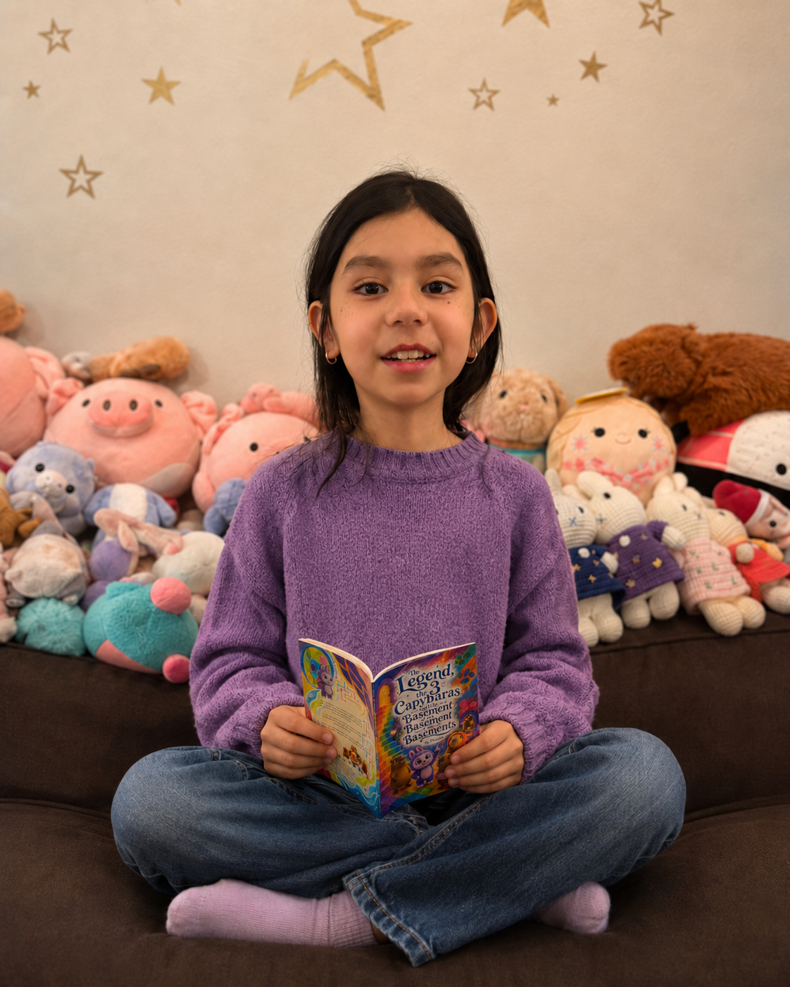 Portrait of Natalia Macias, 10-year-old author